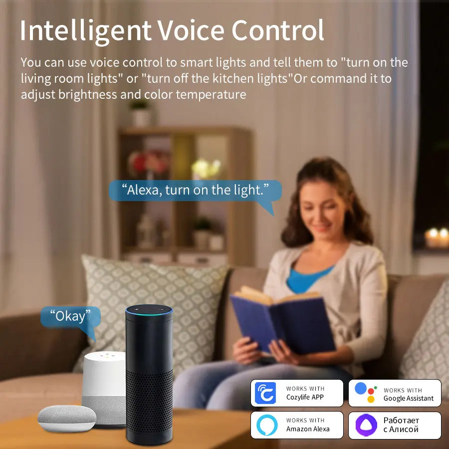 WiFi Smart LED Ceiling Lamp – 24W