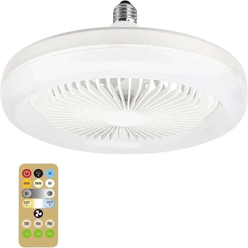 Smart 3-in-1 Ceiling Fan Light with Remote Control